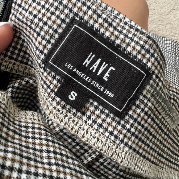 windsor high waisted plaid pencil skirt - Picture 3 of 4